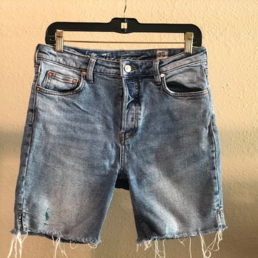 We The Free High Waisted Jean Shorts